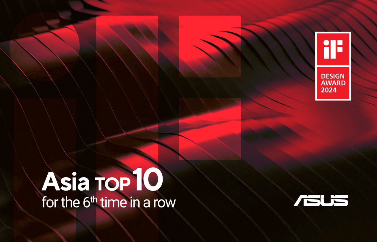 Asus Ranked in Top 10 Best Asian Companies by I F Design for Sixth Consecutive Year